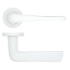 Como Lever on Round Rose