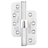 Grade 14 - Lift Off Hinge Stainless Steel - Radius - 102x 76 x 3.4mm - Left Hand - Pair