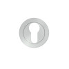 Escutcheon Euro Profile (50mm Dia.) Satin Chrome
