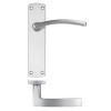 Toledo Lever on latch backplate