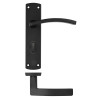 Toledo lever on bathroom backplate