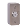 Architrave Stainless Steel On/Off Latching Key Switch with Aluminium Extrusion