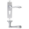 Arundel Lever Euro Lock (47.5mm c/c) Furniture - Short Plate    175 x 42mm