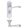 Arundel Lever Bathroom (57mm c/c) Furniture - Short Plate