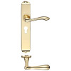 Arundel Lever Euro Lock (47.5mm c/c) Furniture - Long Plate 245 x 42mm