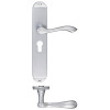 Arundel Lever Euro Lock (47.5mm c/c) Furniture - Long Plate    245 x 42mm