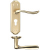 Lincoln Lever Euro Lock (47.5mm c/c) Furniture 180 x 48mm