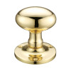 Oval Mortice Knob Furniture 62.5mm Rose dia.