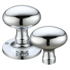 Oval Mortice Rim Knob