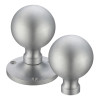 Oval Mortice Rim Knob