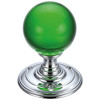 Glass Ball Mortice Knob - 55mm
