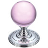 Glass Ball Mortice Knob - 55mm