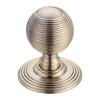 Ringed Mortice Knob - Concealed Fix - Solid