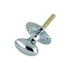 Oval Thumb Turn - Rack Bolt  38mm Rose dia.