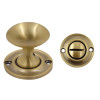 Oval Thumb Turn with Coin Release - 5mm spindle