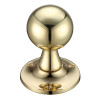 Ball Mortice Knob Furniture 60mm Rose dia.