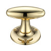 Extended Oval Mortice Knob Furniture 60mm Rose dia.