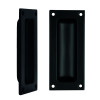 Flush Pull - 102 x 45mm 13mm Depth - Matt Black