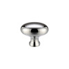 Oval Cupboard Knob 32mm dia