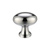 Oval Cupboard Knob 38mm dia.
