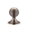 Queen Anne Ringed Knob 32mm rose dia.