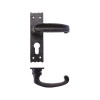 Traditional Slimline Thumb Lever on Euro Backplate -