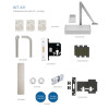 Fire Door Pack - FDP-A11-30/60 - Corridor - Locking - Architectural Version - Inc ZDC0024S