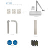 Fire Door Pack - FDP-A12-30/60 - Corridor - Non Locking - Architectural Version - Inc ZDC0024S