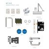 Fire Door Pack - FDP-A13-30/60 - Office Kit &acirc; Locking - Architectural Version - Inc ZDC0024S