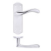 Project Asti lever on latch backplate