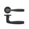 Corvus lever on round rose