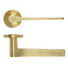 Zoo Hardware Gio Lever On Round Rose