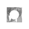 Zoo Hardware Spare Frattura Round Rose
