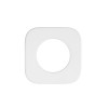Zoo Hardware Spare Squircle Mini Rose - Powder Coat White