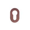 Euro Profile Escutcheon - Rosso Mini - 50 x 32 x 3