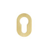 Euro Profile Escutcheon - Rosso Mini - 50 x 32 x 3
