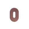 Standard Profile Escutcheon - Rosso Mini - 50 x 32 x 3