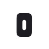 Standard Profile Escutcheon - Rosso Mini Squircle - 50 x 32 x 3