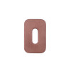 Standard Profile Escutcheon - Rosso Mini Squircle - 50 x 32 x 3
