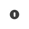 Standard Profile Escutcheon - Rosso - Powder Coat Black