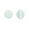 Zoo Hardware Turn and Release Mini Rose - Powder Coat White