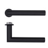 Zoo Hardware Lugano Lever on Round Mini Rose