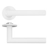 Lugano Lever on 4mm Round Slim Sprung Rose