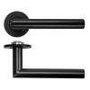 Lugano Lever on 4mm Round Slim Sprung Rose
