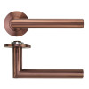 Lugano Lever on 4mm Round Slim Sprung Rose