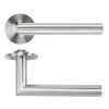 Lugano Lever on 4mm Round Slim Sprung Rose