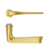 Zoo Hardware Como Lever on Round Mini Rose