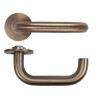 Zoo Hardware Maggiore Lever on Slim Rose