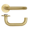 Zoo Hardware Maggiore Lever on Slim Rose