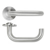 Zoo Hardware Maggiore Lever on Slim Rose
